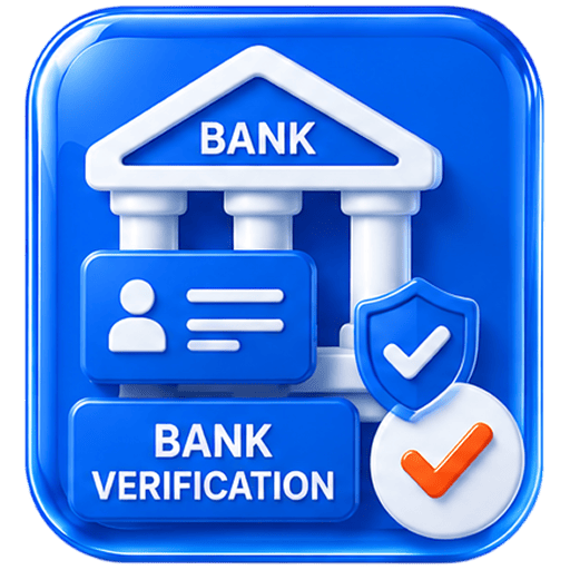 Bank verification icon